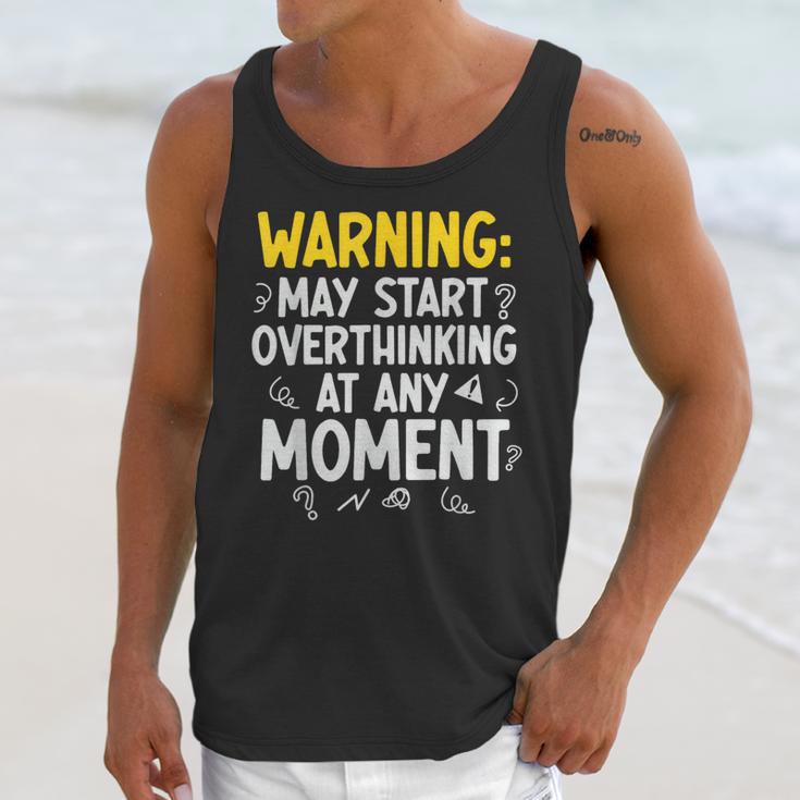 Sarcastic Saying For Overthinkers Introverts Unisex Tank Top Sarcastic Saying For Overthinkers Introverts Unisex Tank Top