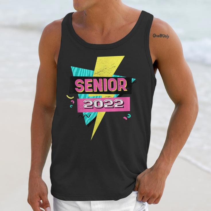 Senior 2022 Graduation Class Of 2022 Retro 90's Graduation Unisex Tank Top