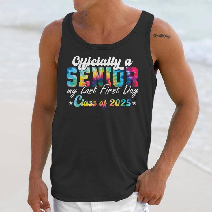 Senior 2025 Graduation My Last First Day Of Class Of 2025 Unisex Tank Top