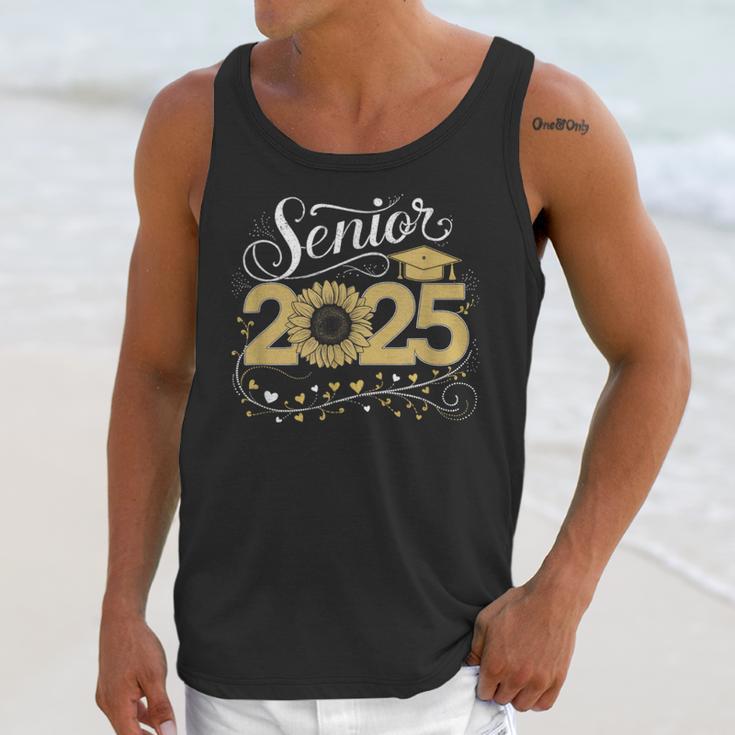 Senior 2025 Graduation Sunflower Class Of 2025 Unisex Tank Top