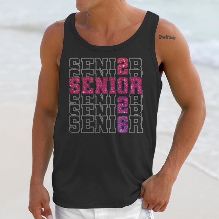 Senior 2026 Class Of 2026 Graduation 2026 Pink Girl Women Unisex Tank Top