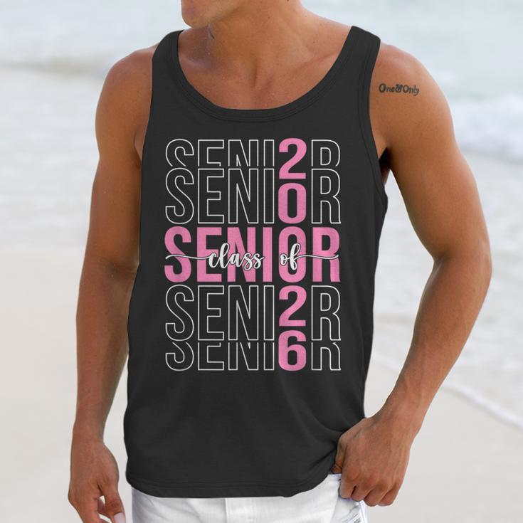 Senior 2026 Class Of 2026 Seniors Graduation 2026 Girl Women Unisex Tank Top