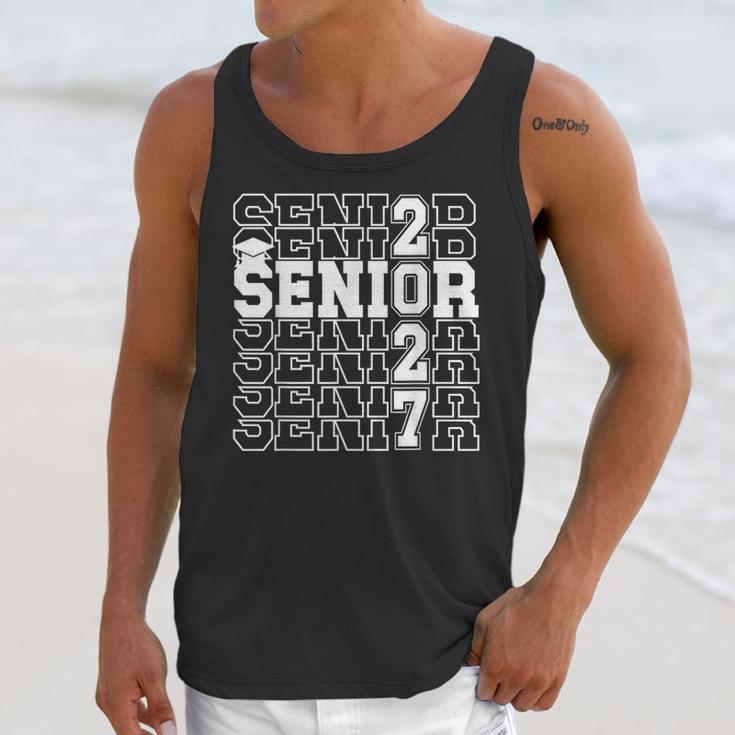 Senior 2027 Class Of 2027 Graduation Senior Grad 2027 Unisex Tank Top