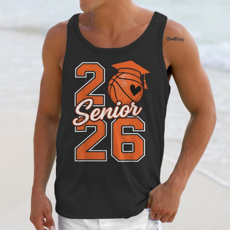 Senior Basketball Class Of 2026 Crew Basketball Graduation Unisex Tank Top