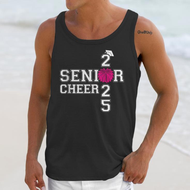 Senior Cheerleader Cheer Class Of 2025 Graduation Graduate Unisex Tank Top