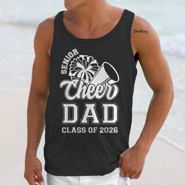 Senior Cheerleader Dad Cheer Class Of 2026 Graduation Men Unisex Tank Top
