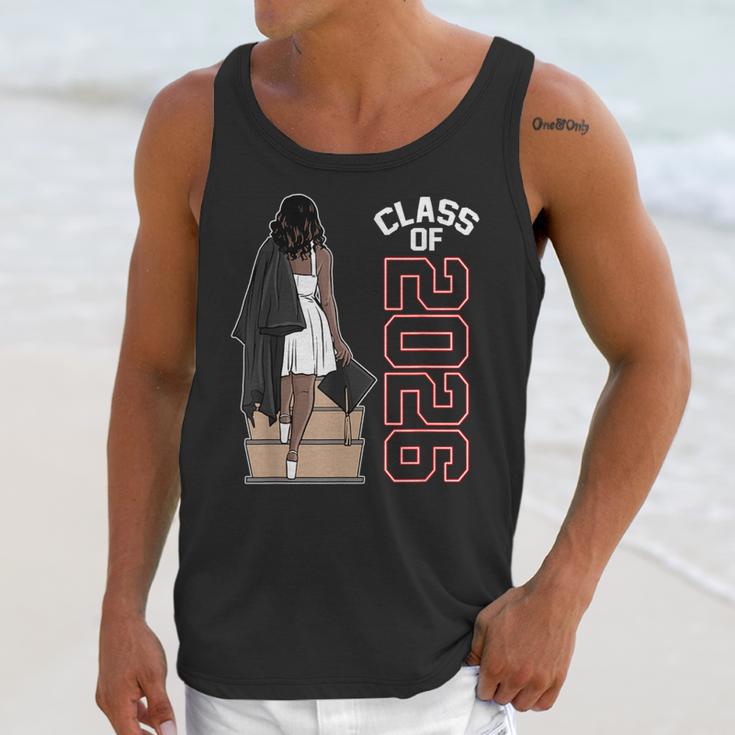 Senior Class Of 2026 Melanin Girl 2026 Graduation Unisex Tank Top