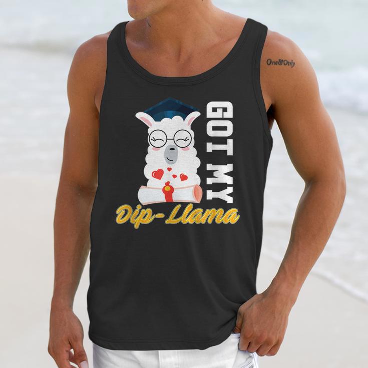 Senior Graduation TShirt 2019 Got My Dip-Llama Diploma Shirt Unisex Tank Top