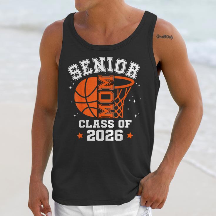 Senior Mom Class Of 2026 Basketball Graduation Unisex Tank Top