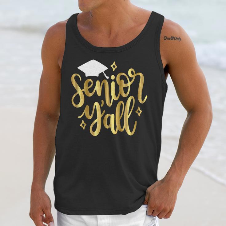 Seniors Y'All 2019 Graduation Tshirt High School College Unisex Tank Top