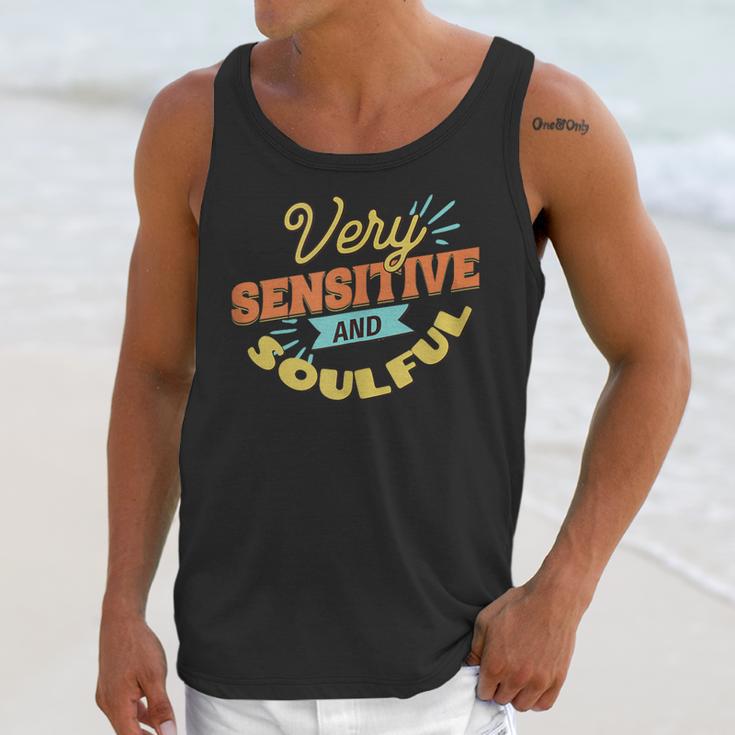Very Sensitive And Soulful Introvert Unisex Tank Top