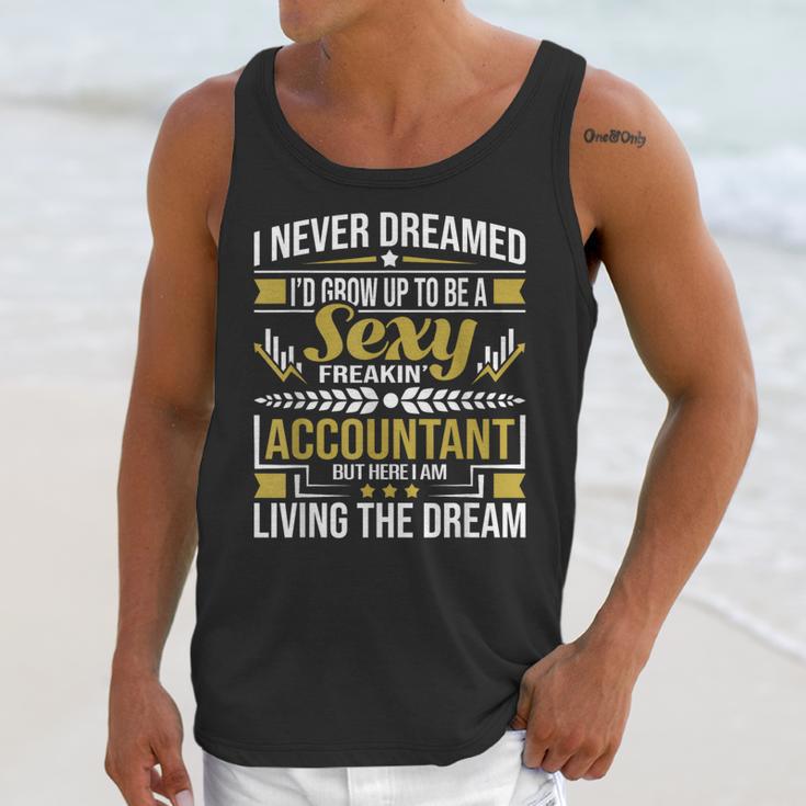 Be A Sexy Accountant Accounting Graduation Accountant Unisex Tank Top