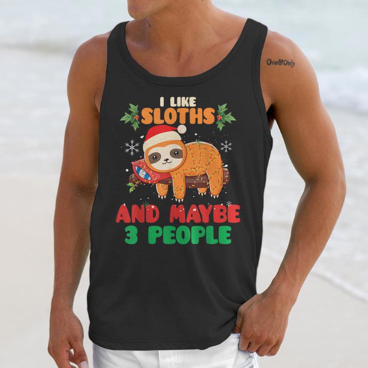 Sloth For Sloth Lover Men Women Kids Introverts Unisex Tank Top Sloth For Sloth Lover Men Women Kids Introverts Unisex Tank Top