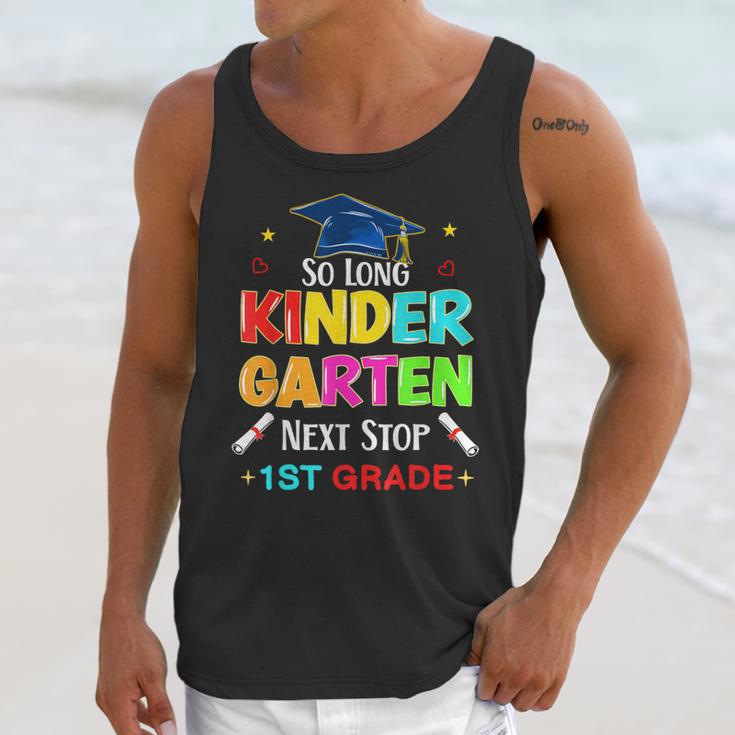 So Long Kindergarten Graduation 2025 Graduate 1st Grade Unisex Tank Top