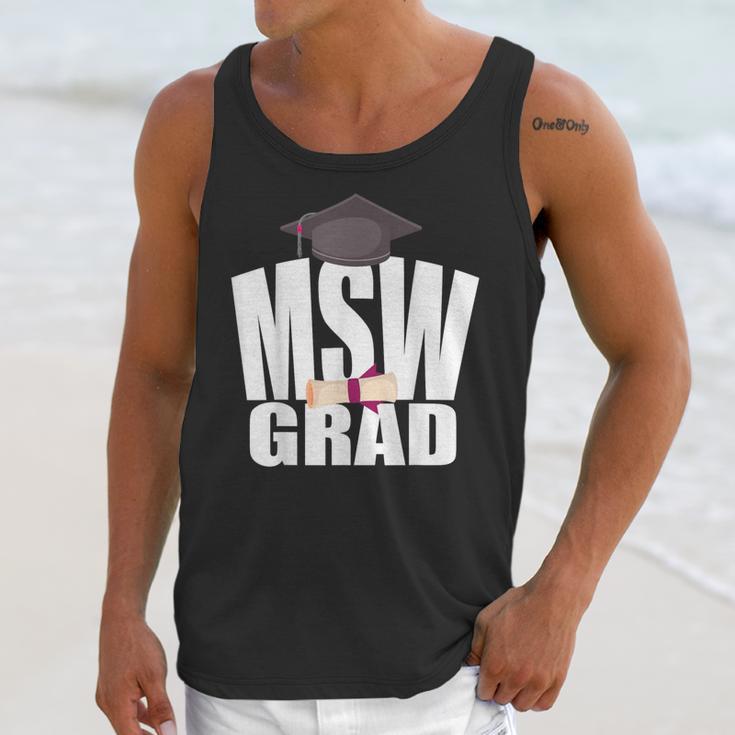 Social Work MSW Graduation Masters Degree Worker 2020 Unisex Tank Top