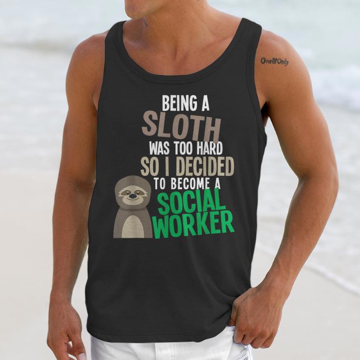 Social Work Student Masters Degree Graduation Unisex Tank Top
