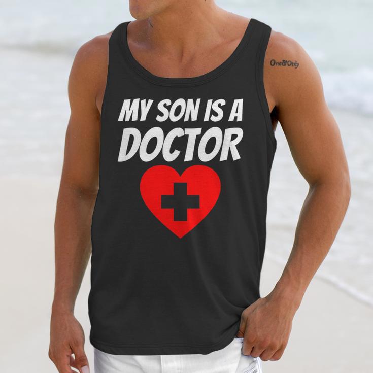 My Son Is A Doctor Shirt Proud Parents Graduation Unisex Tank Top