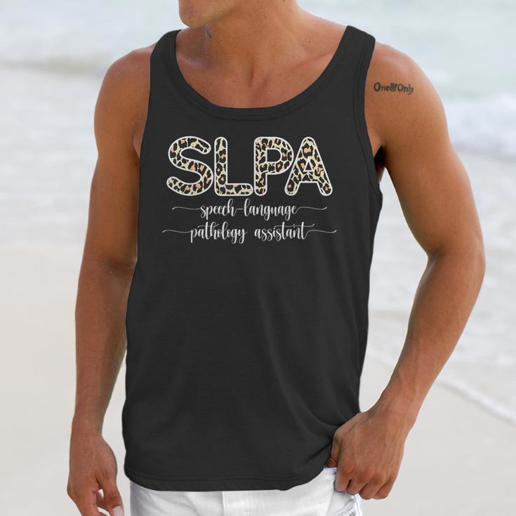 Speech Therapy Graduation For SLPA Therapist Unisex Tank Top