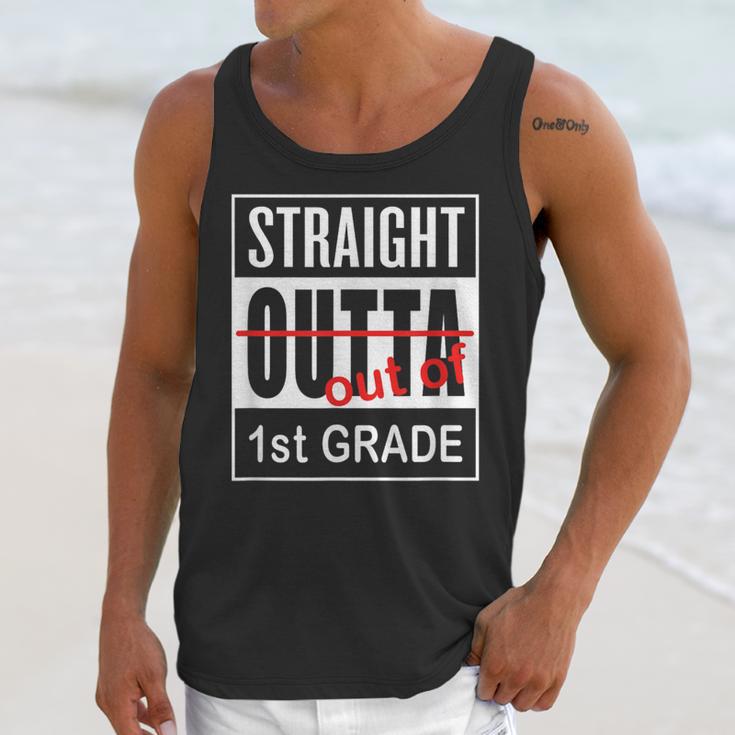 Straight Outta First Grade Graduation 1st GradeShirt Unisex Tank Top