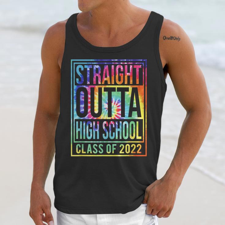 Straight Outta High School Class Of 2022 Graduation Unisex Tank Top