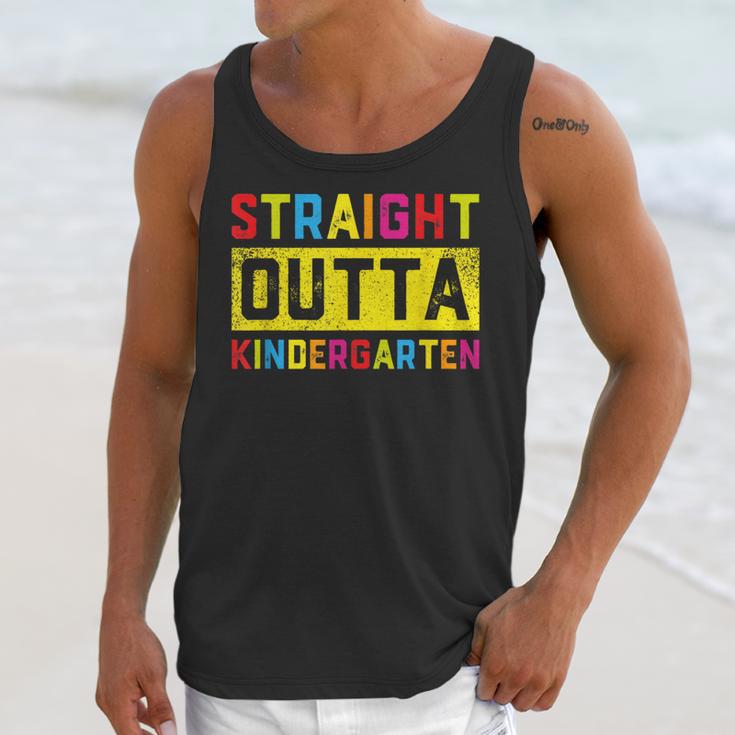 Straight Outta Kindergarten TShirt Graduation Kid Unisex Tank Top
