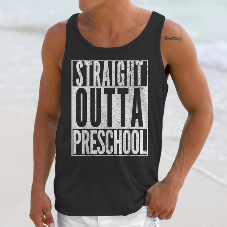 STRAIGHT OUTTA PRESCHOOL GIFT Grad Graduation Kids Unisex Tank Top