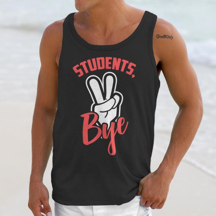 Students Bye Shirt Last Day Of School Graduation 2019 Unisex Tank Top