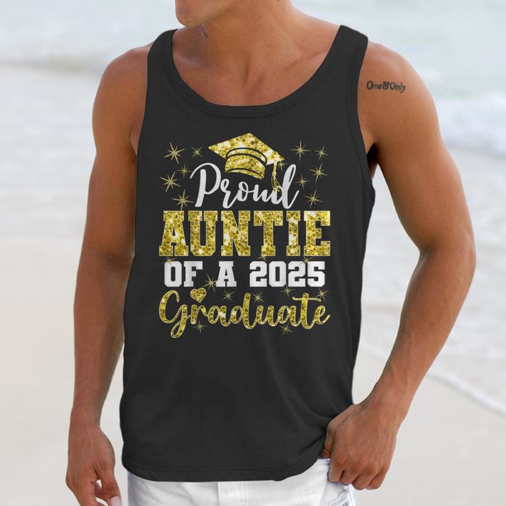 Super Proud Auntie Of 2025 Graduate Senior Graduation Family Unisex Tank Top