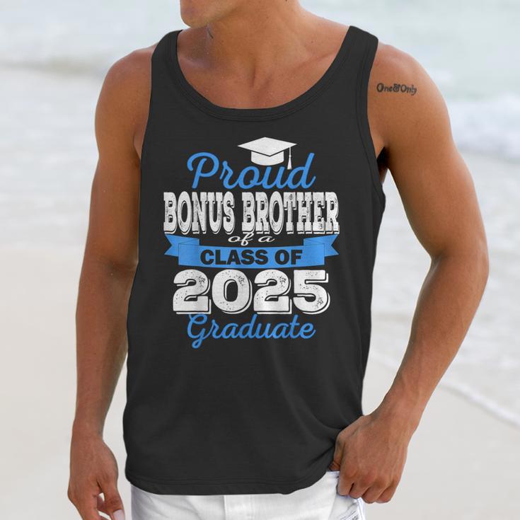 Super Proud Bonus Brother Of 2025 Graduate Graduation Family Unisex Tank Top