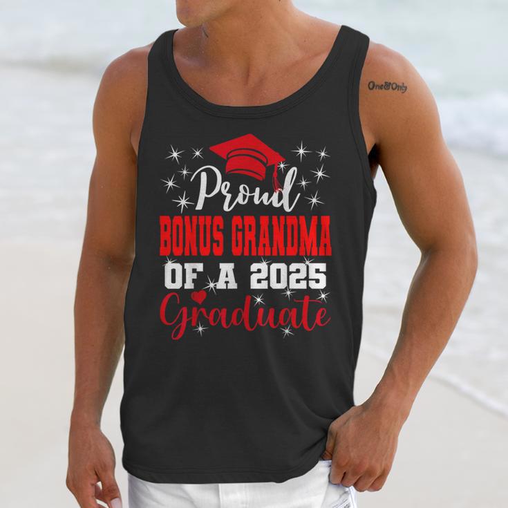 Super Proud Bonus Grandma Of 2025 Graduate Graduation Family Unisex Tank Top