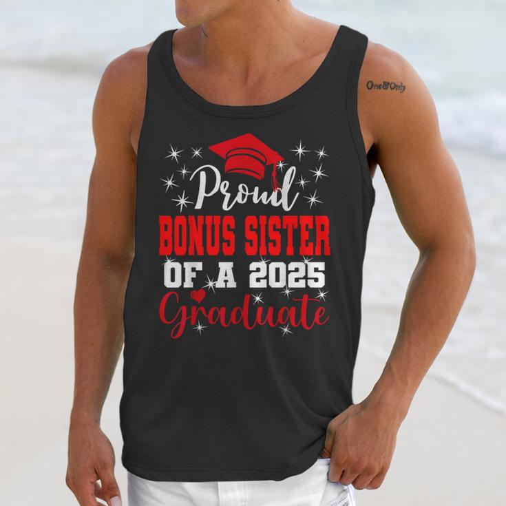 Super Proud Bonus Sister Of 2025 Graduate Graduation Family Unisex Tank Top