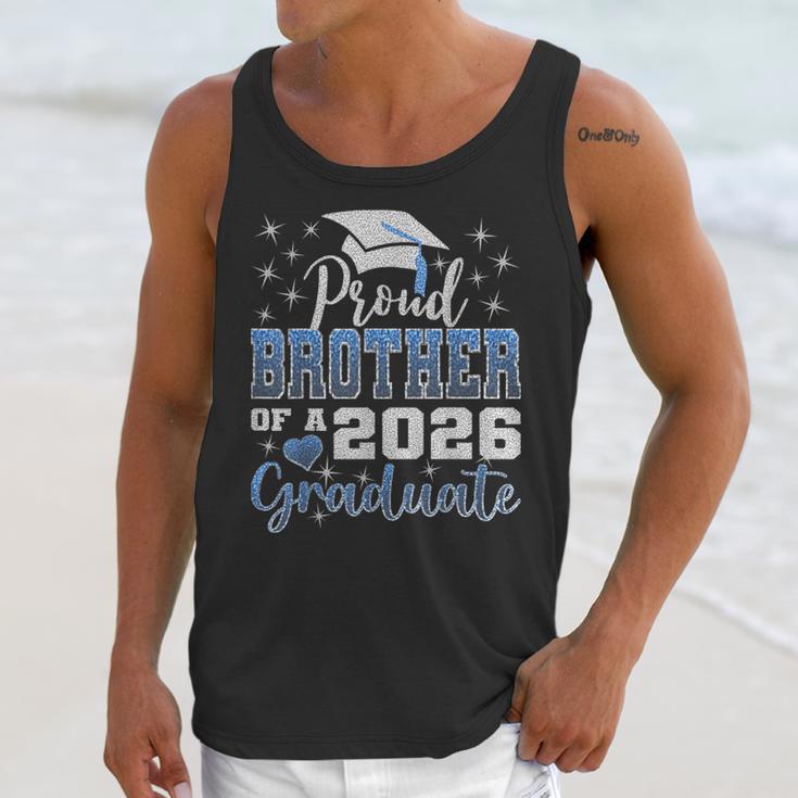 Super Proud Brother Of 2026 Graduate Graduation Family Unisex Tank Top