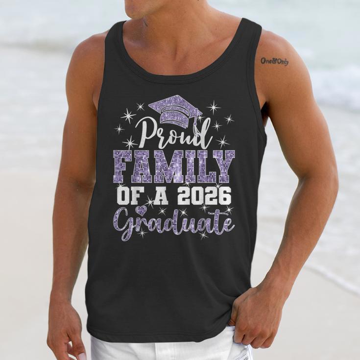 Super Proud Family Of 2026 Graduate Senior Graduation Family Unisex Tank Top
