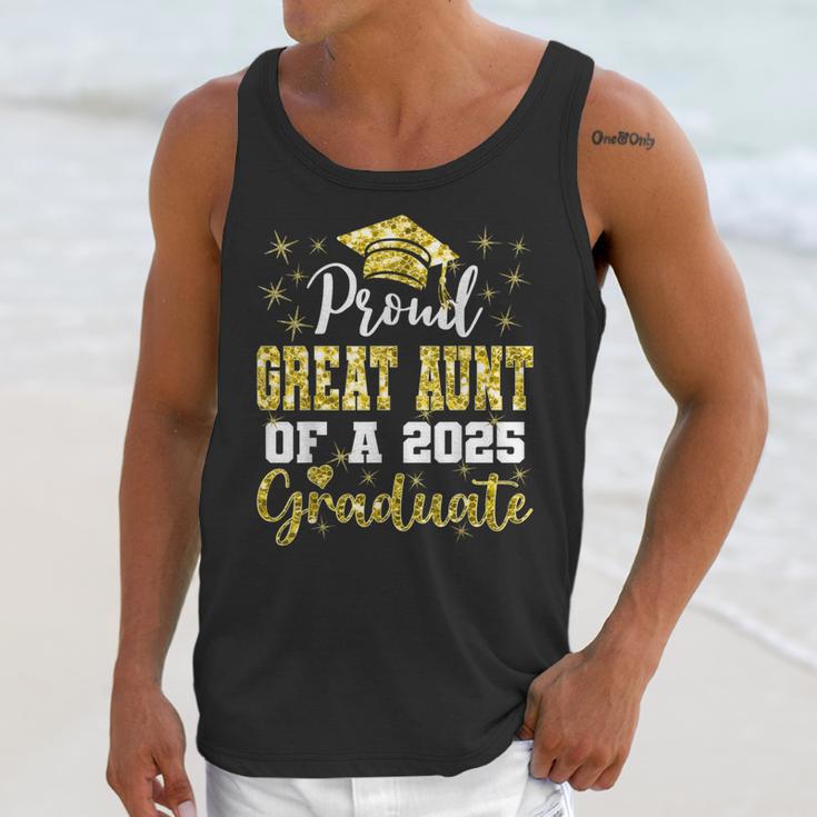 Super Proud Great Aunt Of 2025 Graduate Graduation Family Unisex Tank Top
