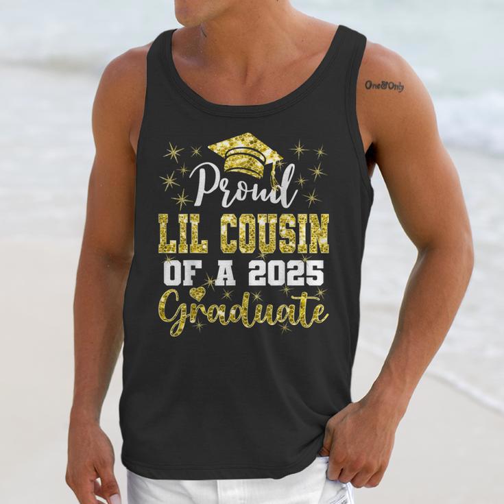 Super Proud Little Cousin Of 2025 Graduate Graduation Family Unisex Tank Top