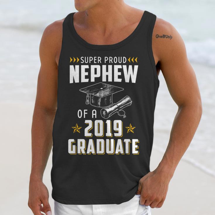 Super Proud Nephew Of A 2019 Graduate Shirt Graduation Unisex Tank Top