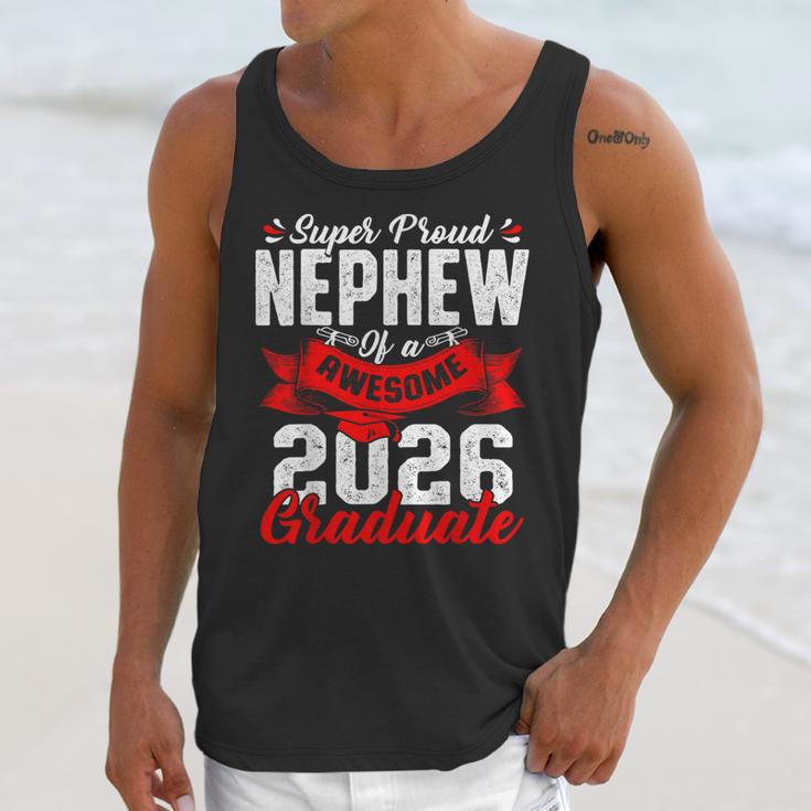 Super Proud Nephew Of a 2026 Graduate 26 Graduation Unisex Tank Top