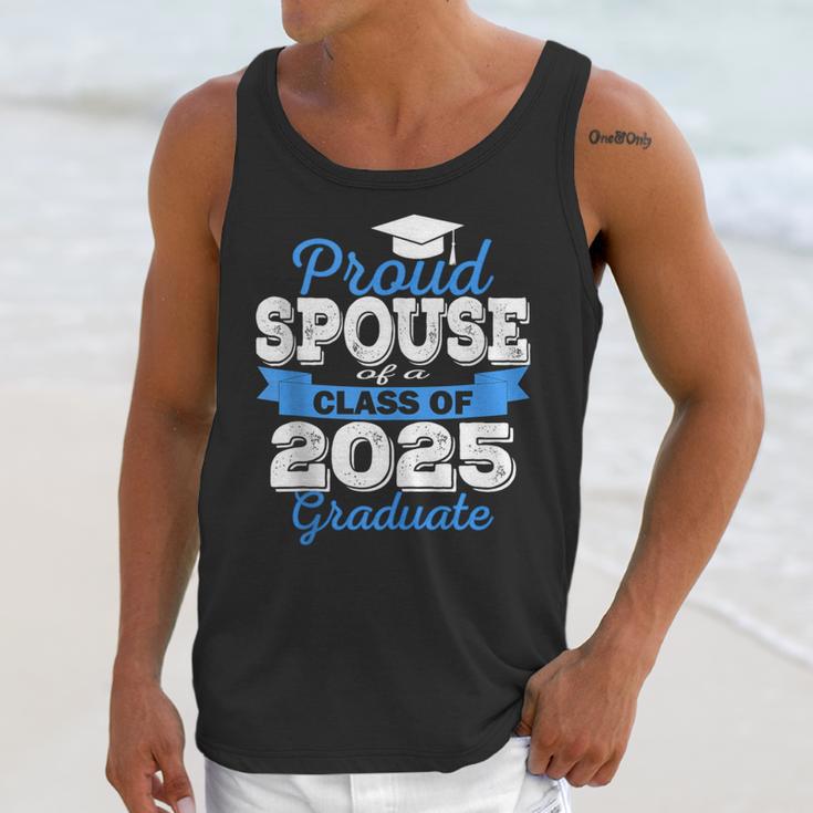 Super Proud Spouse Of 2025 Graduate Senior Graduation Family Unisex Tank Top