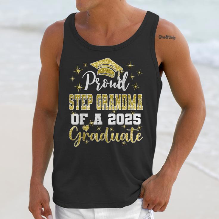 Super Proud Step Grandma Of 2025 Graduate Graduation Family Unisex Tank Top