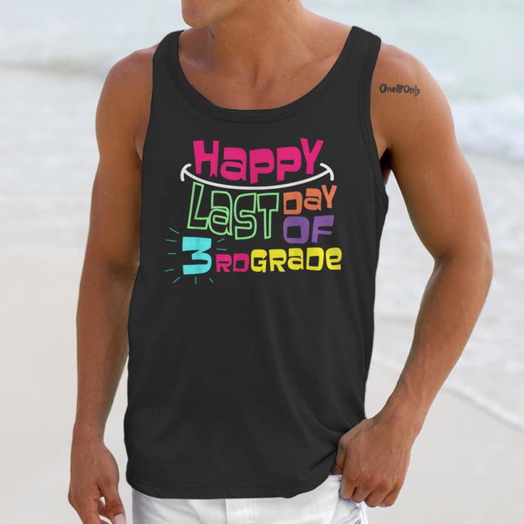 Sweet Happy Last Day Of 3rd Grade Kids GraduationUnisex Tank Top