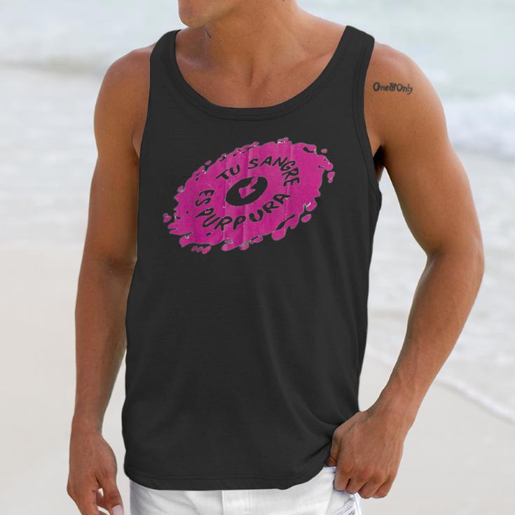 Tu Sangre Es Purpura Mexican Nostalgia Unisex Tank Top