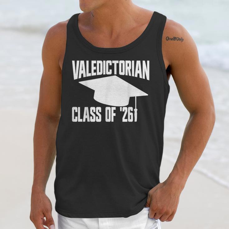 Valedictorian Class Of '26 Graduation 2026 Valedictorian Unisex Tank Top