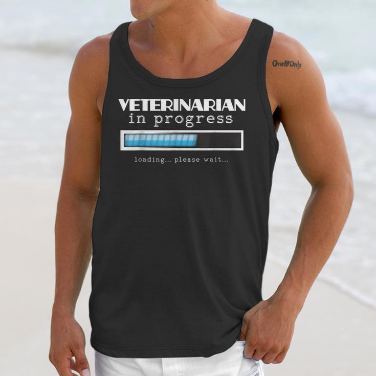 Veterinarian Progress Vet Graduation DVM Unisex Tank Top