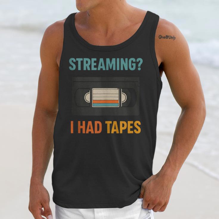 VHS Cassette Tape Retro 80s 90s Nostalgia Unisex Tank Top VHS Cassette Tape Retro 80s 90s Nostalgia Unisex Tank Top