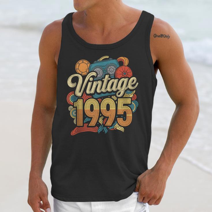 Vintage 1995 Retro Classic 90s Nostalgia Throwback Vibe Unisex Tank Top