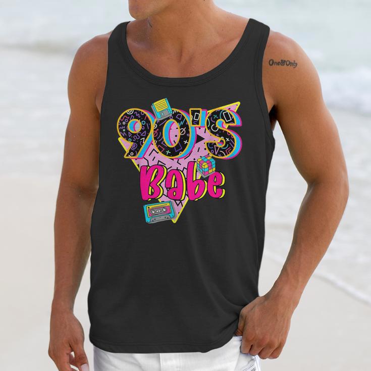 Vintage 90's Babe Party Back To 90s Cassette Nostalgia Unisex Tank Top