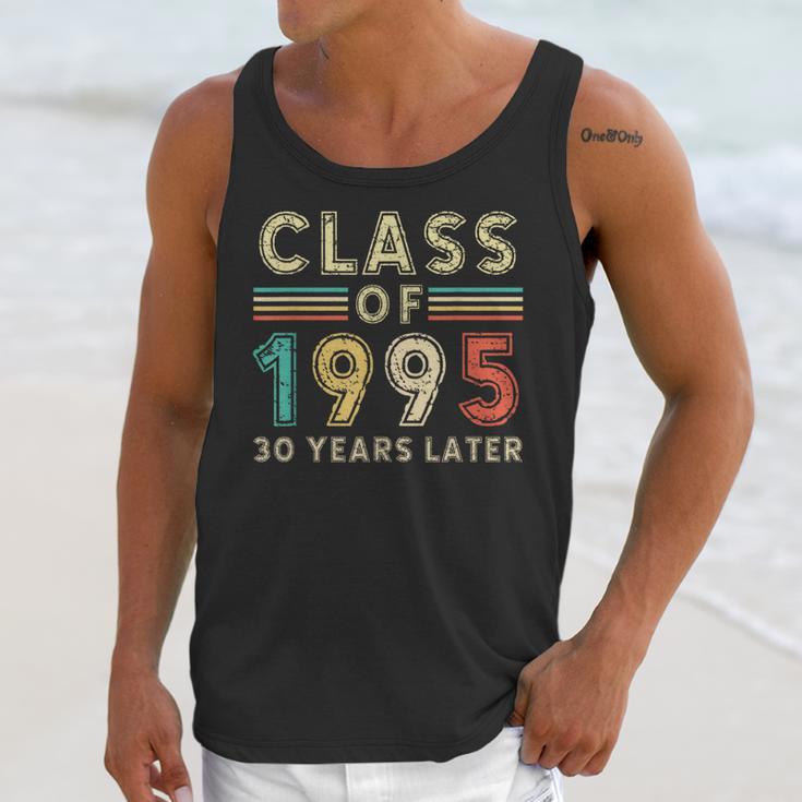 Vintage Class Of 1995 30th Reunion Alumni Graduation Party Unisex Tank Top