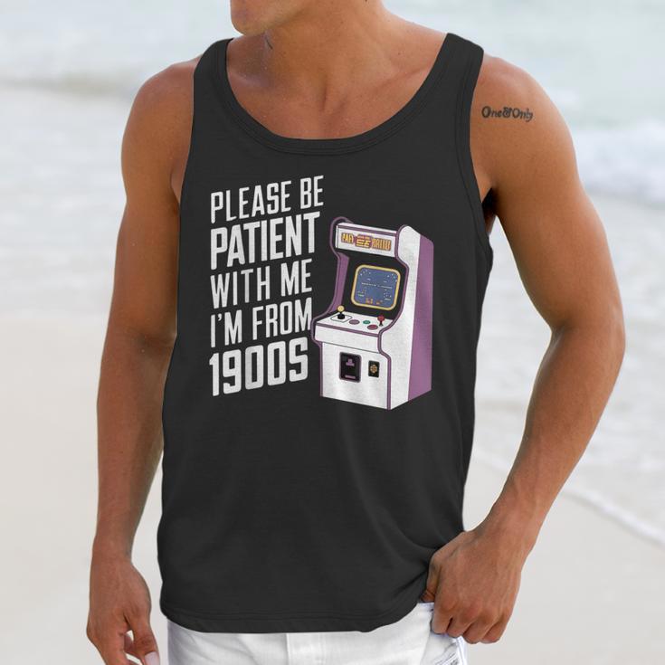 Vintage Gaming Please Be Patient With Me I'm From The 1900s Unisex Tank Top Vintage Gaming Please Be Patient With Me I'm From The 1900s Unisex Tank Top