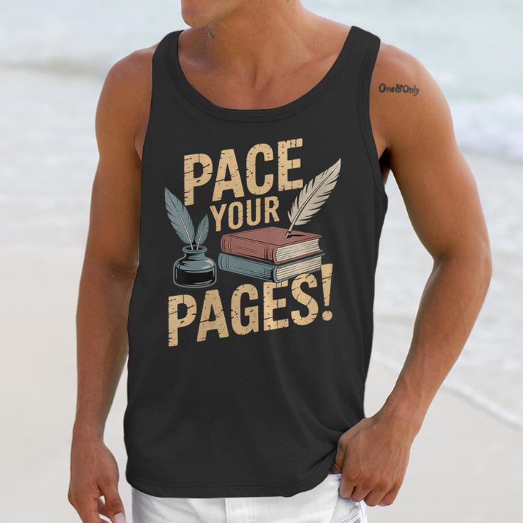 Vintage Literary Nostalgia Unisex Tank Top