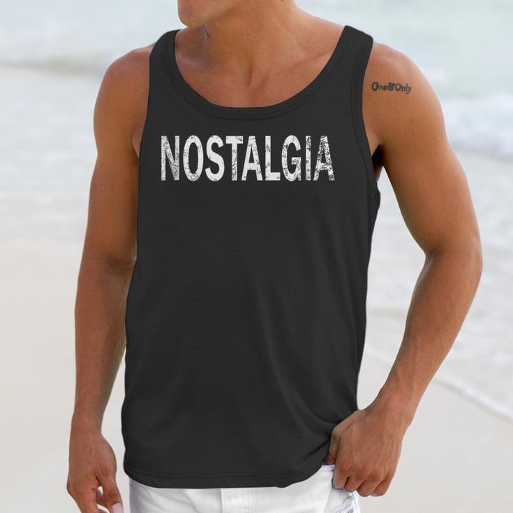 Vintage Nostalgia Distressed Retro Vibes Unisex Tank Top Vintage Nostalgia Distressed Retro Vibes Unisex Tank Top
